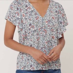 Loft Floral Blouse